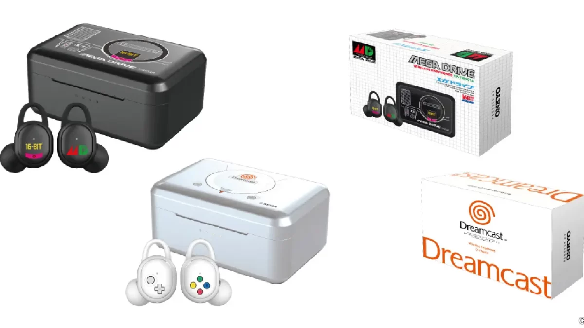 Auriculares inalámbricos de Sega Genesis y Sega Dreamcast
