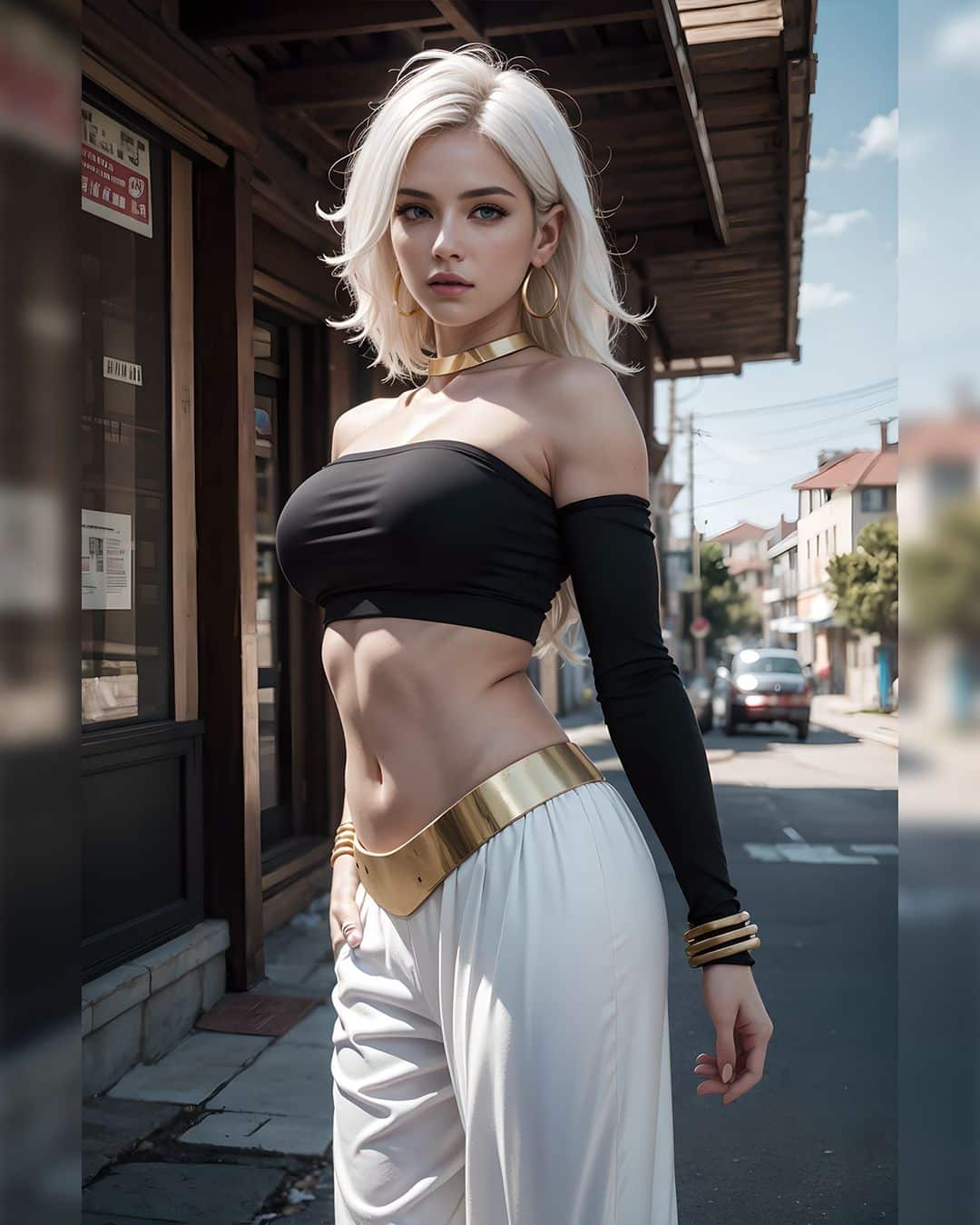 Dragon Ball FighterZ: Androide 21 enamora con su versión realista en fanarts