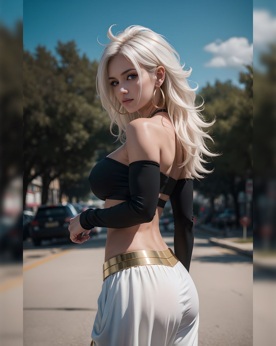 Dragon Ball FighterZ: Androide 21 enamora con su versión realista en fanarts