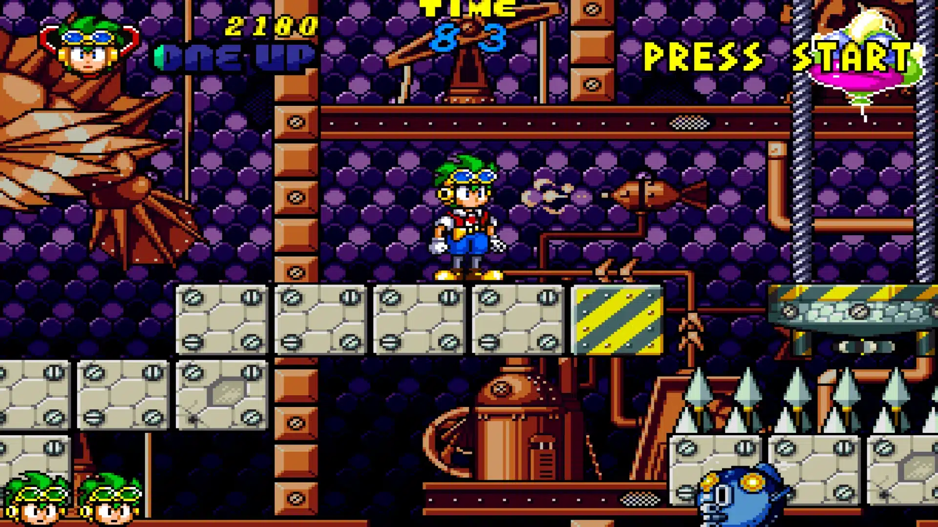 Reseña- Clockwork Aquario: Un arcade clásico que revive y llega a consolas Xbox