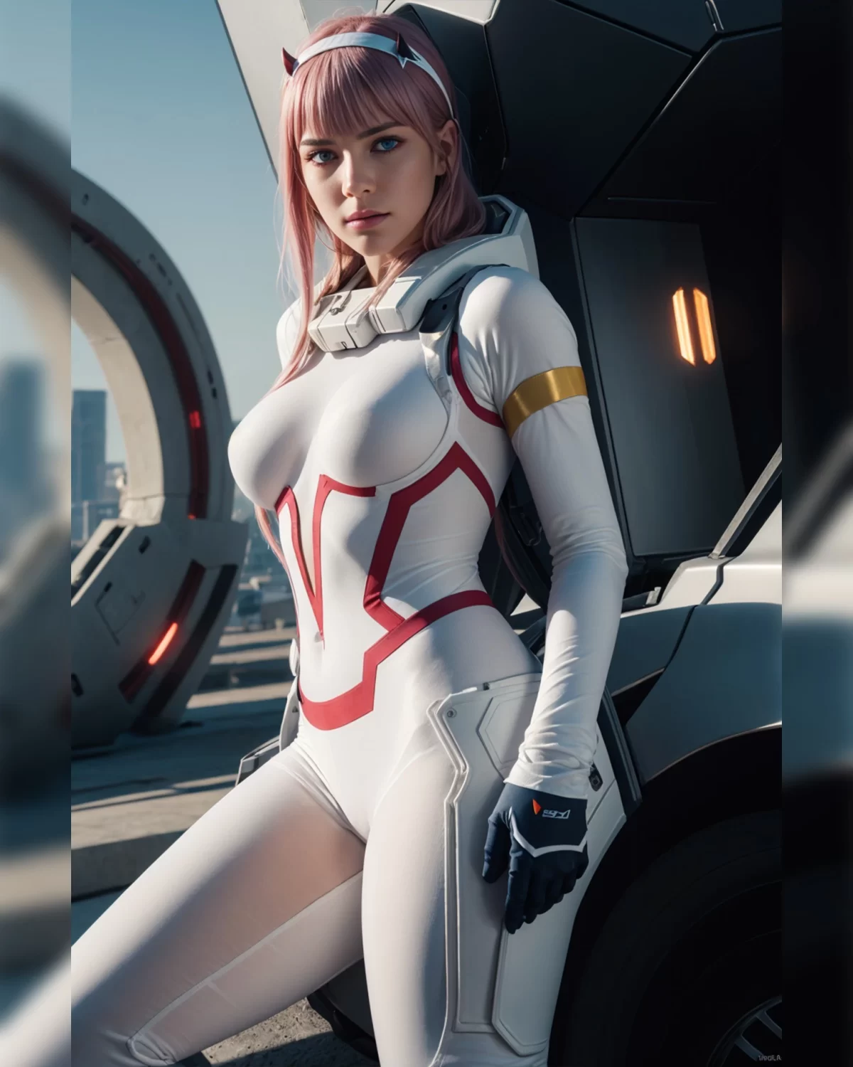 Darling in the Franxx Zero two ilustración 02