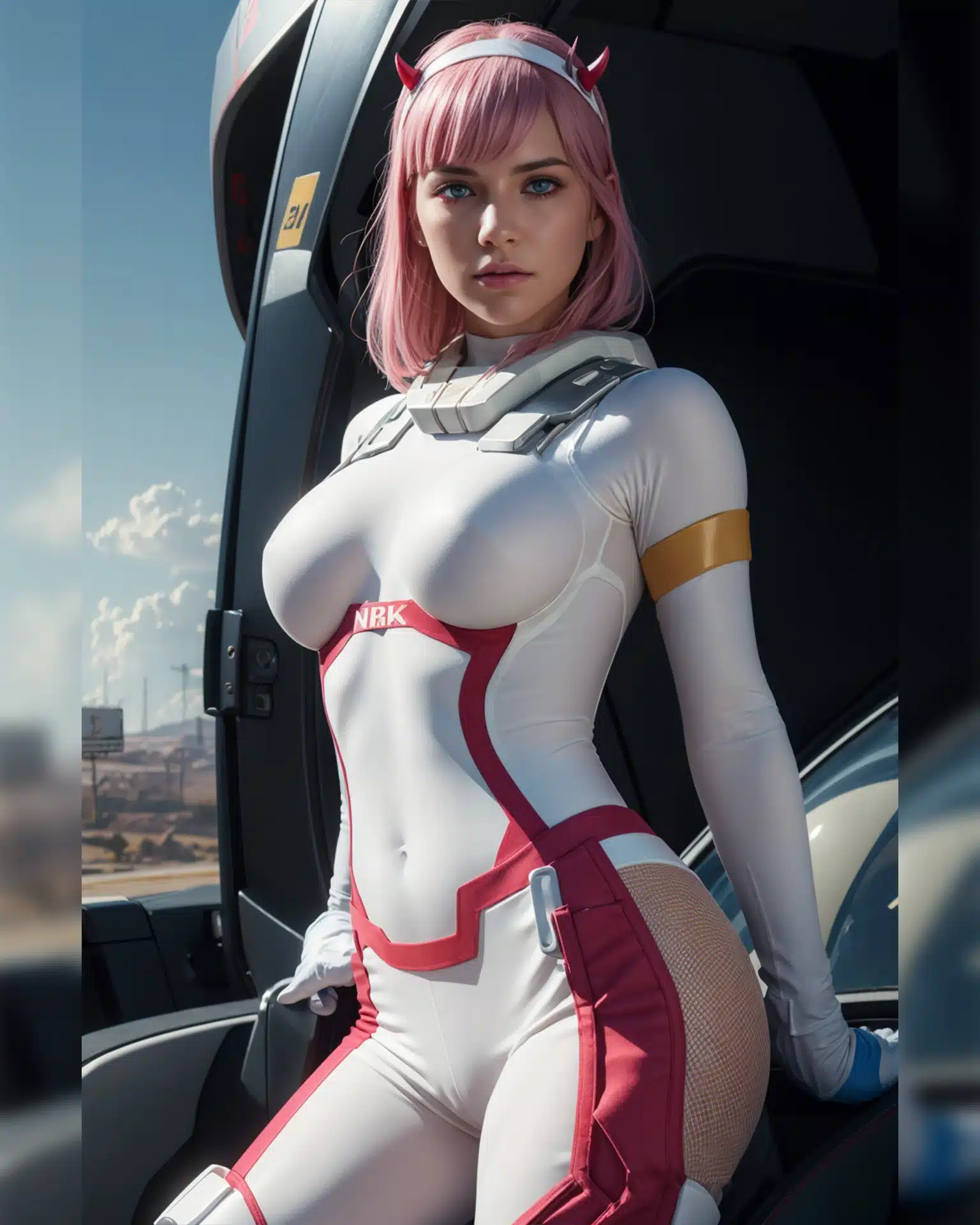 Darling in the Franxx Zero two ilustración 06