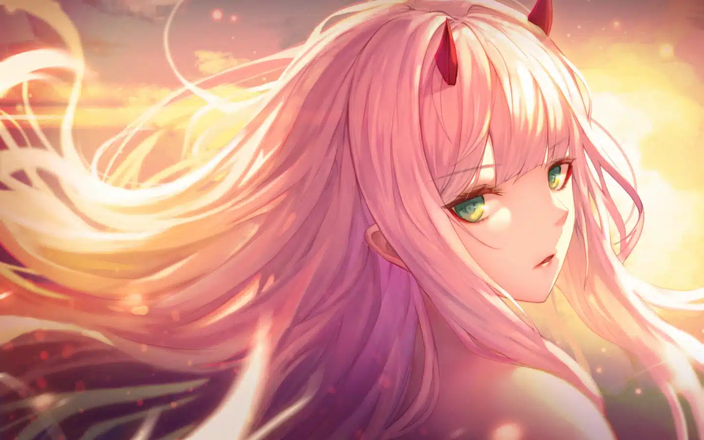 Darling in the Franxx Zero two ilustración 08