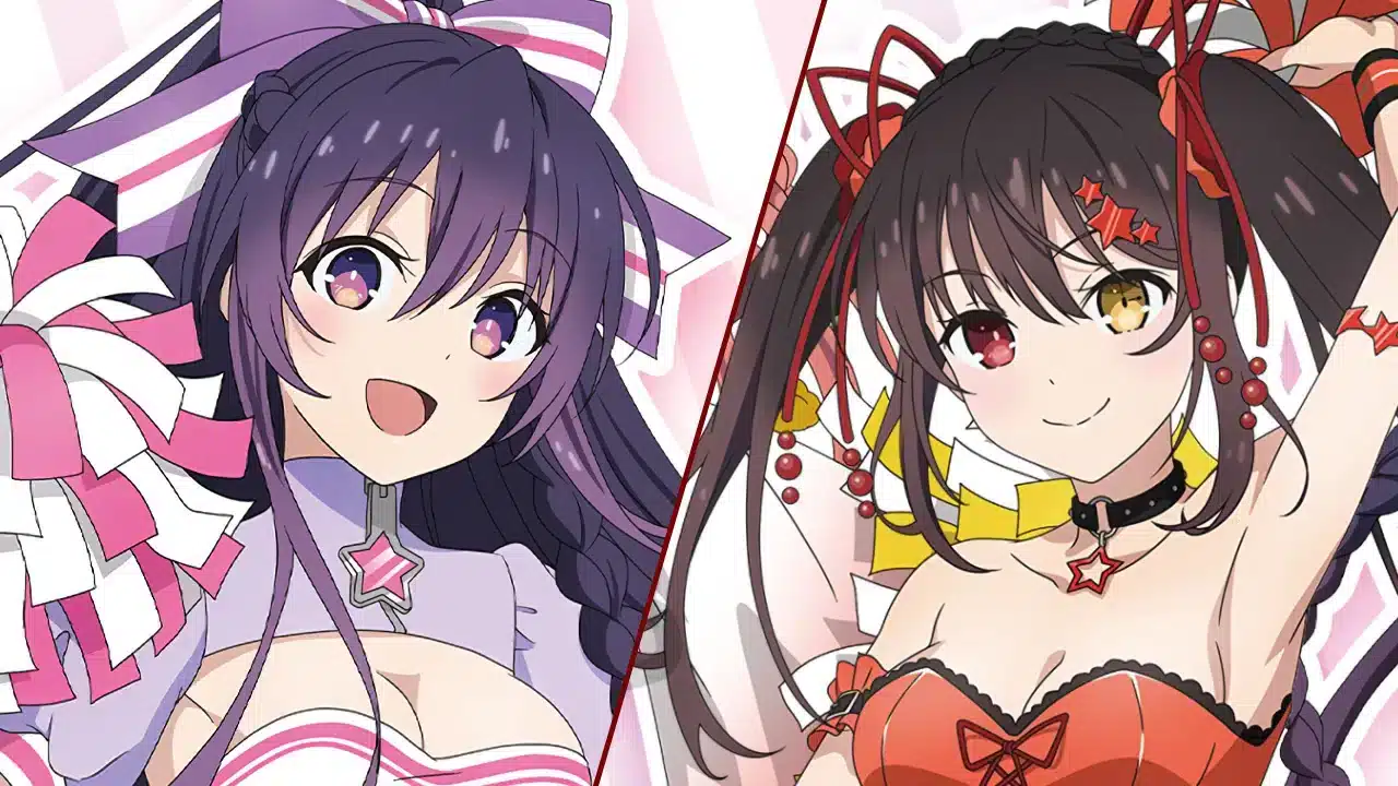 Date a Live presenta a sus waifus como unas atractivas porristas