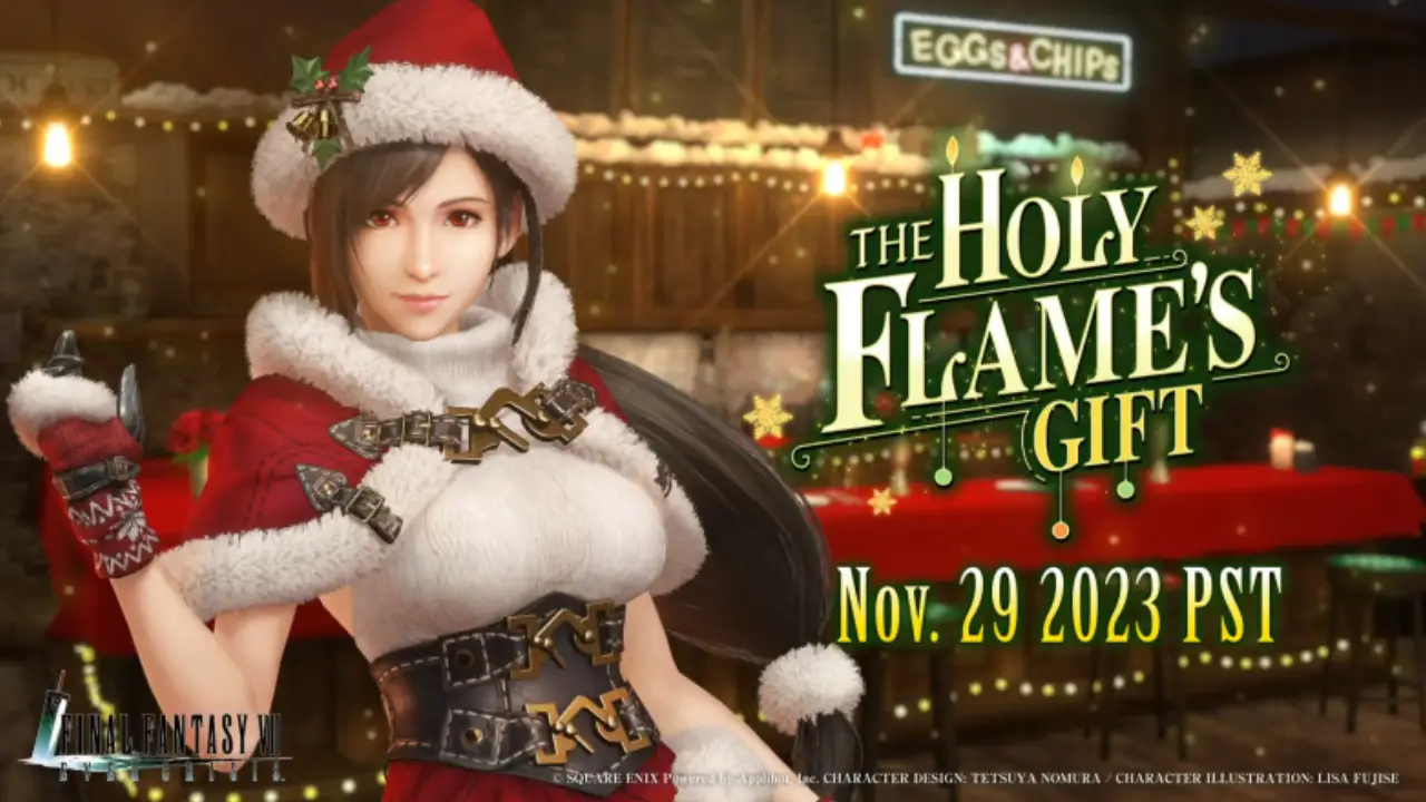 Evento de Navidad "Holy Flame's Gift" en Final Fantasy VII: Ever Crisis