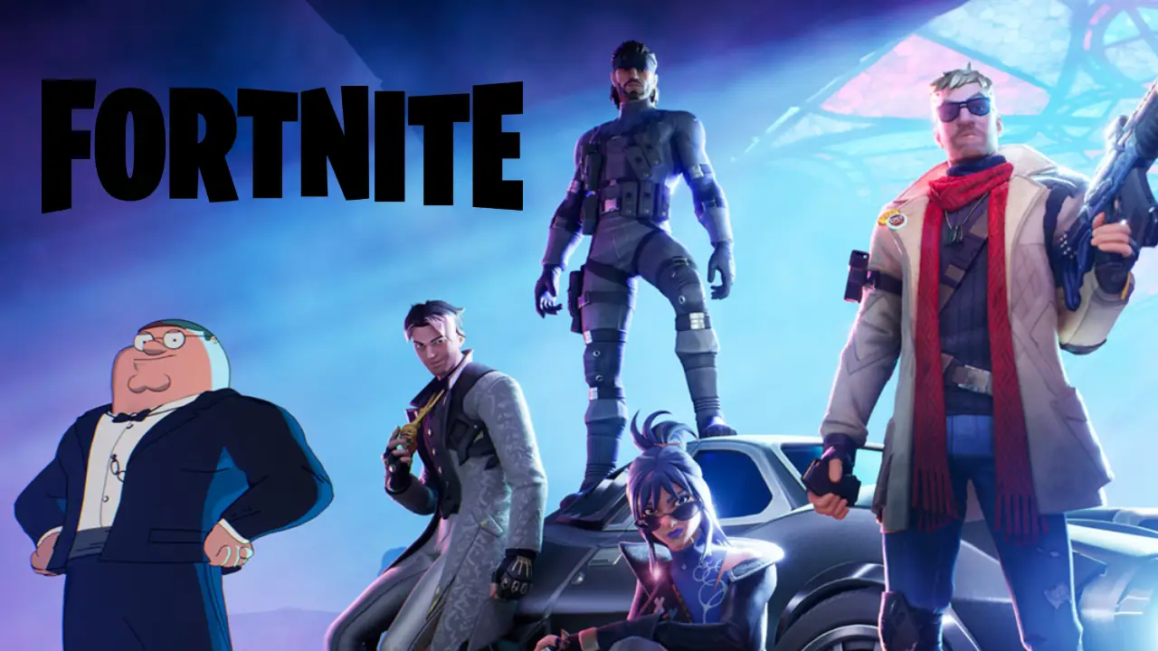 Fortnite Battle Royale - Peter Griffin y Solid Snake