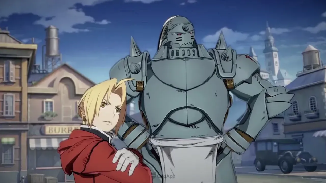 Edward y Alphonse en Fullmetal Alchemist Mobile