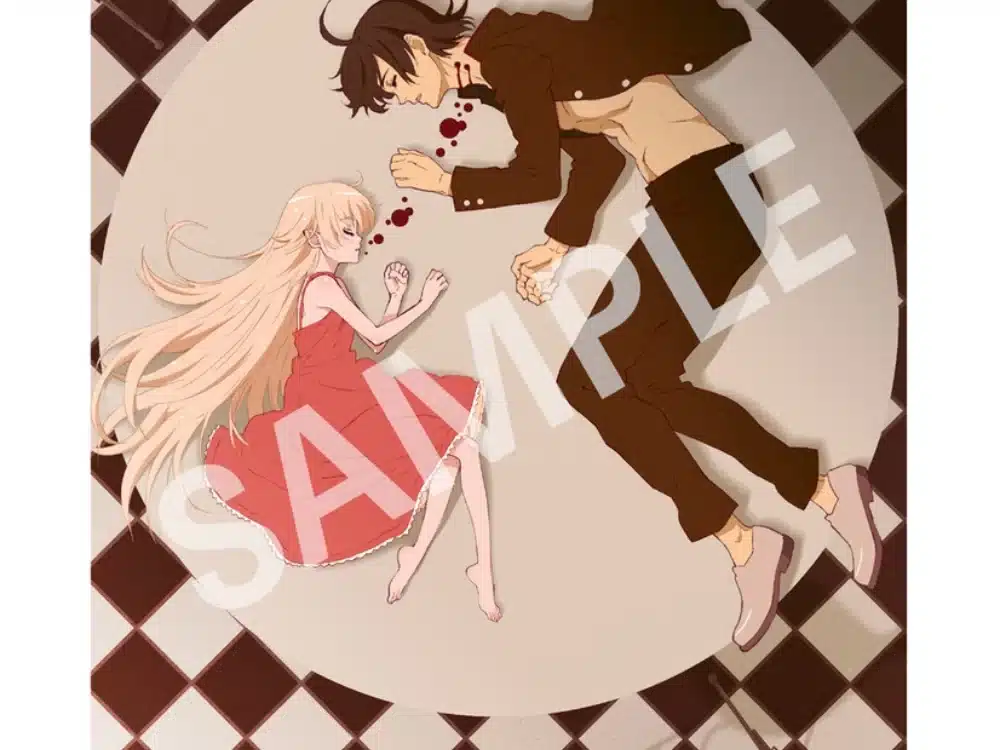 Kizumonogatari evento visual 01