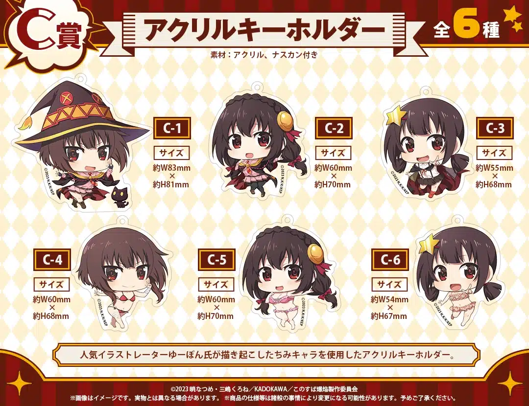 Konosuba loteria visual 05