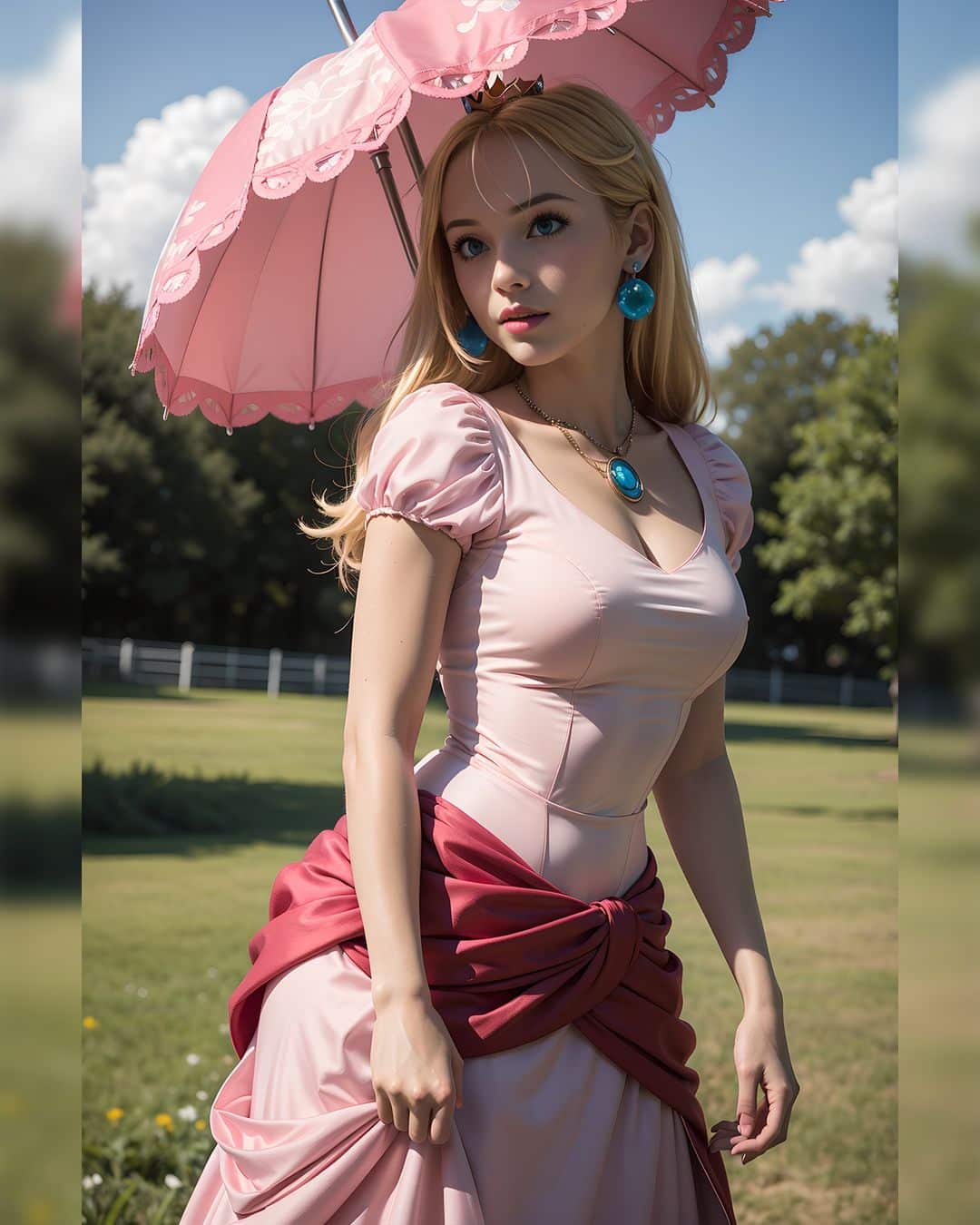 La Princesa Peach de Super Mario Bros. enamora con su versión realista
