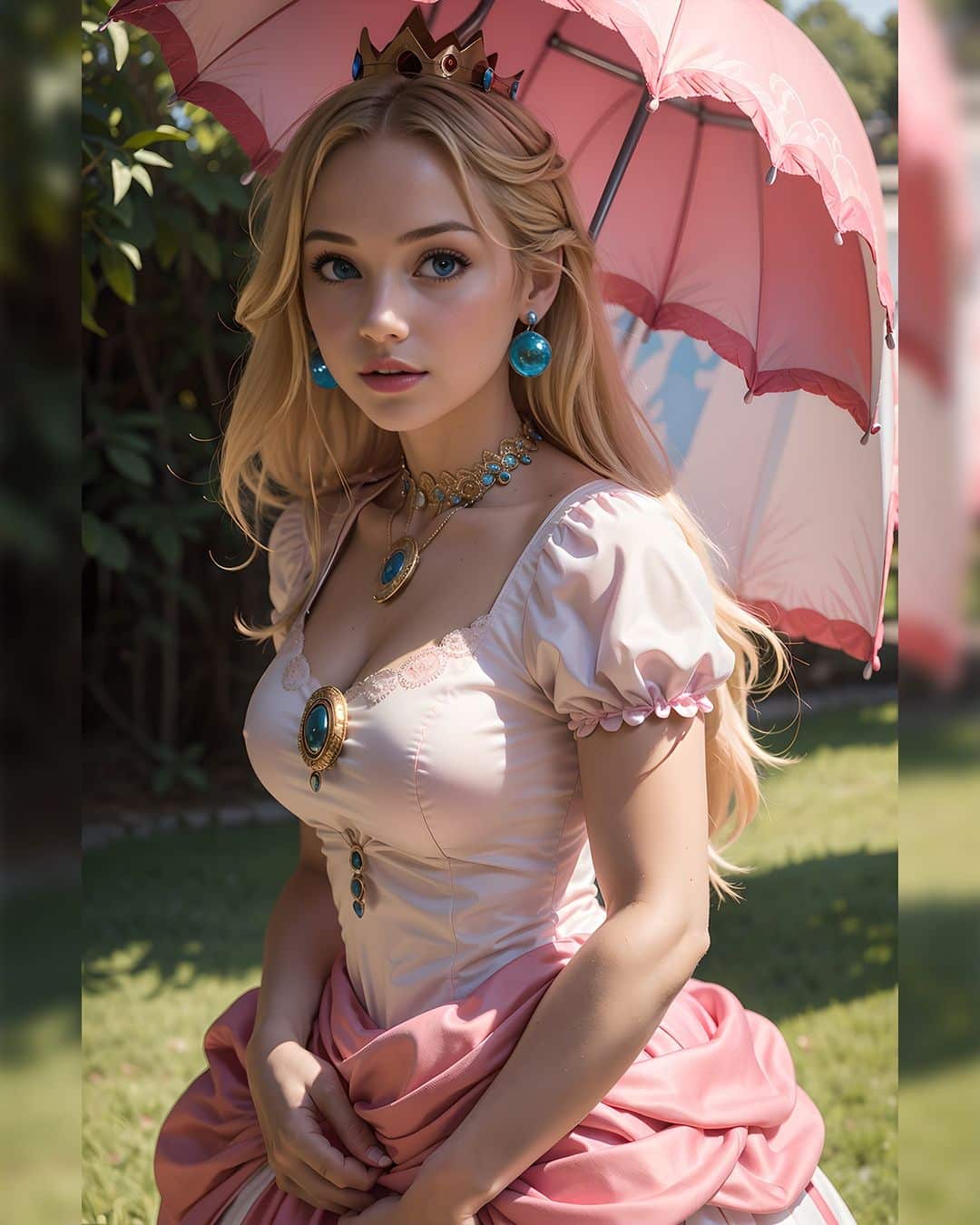 La Princesa Peach de Super Mario Bros. enamora con su versión realista