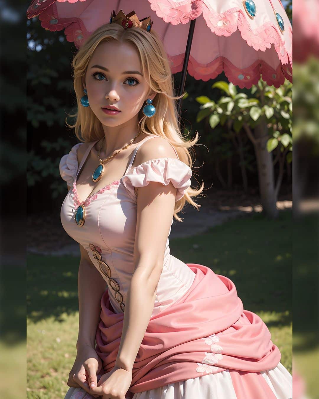 La Princesa Peach de Super Mario Bros. enamora con su versión realista