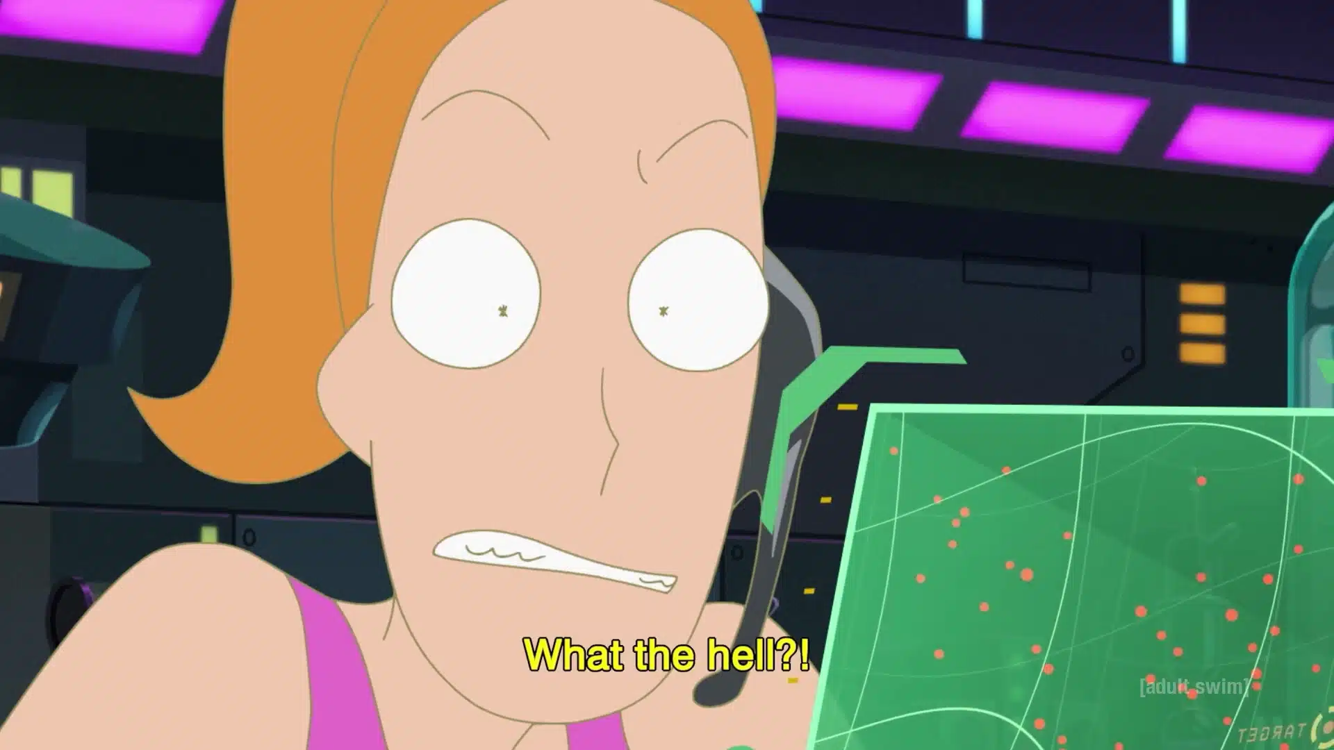 Rick and Morty anime captura 02