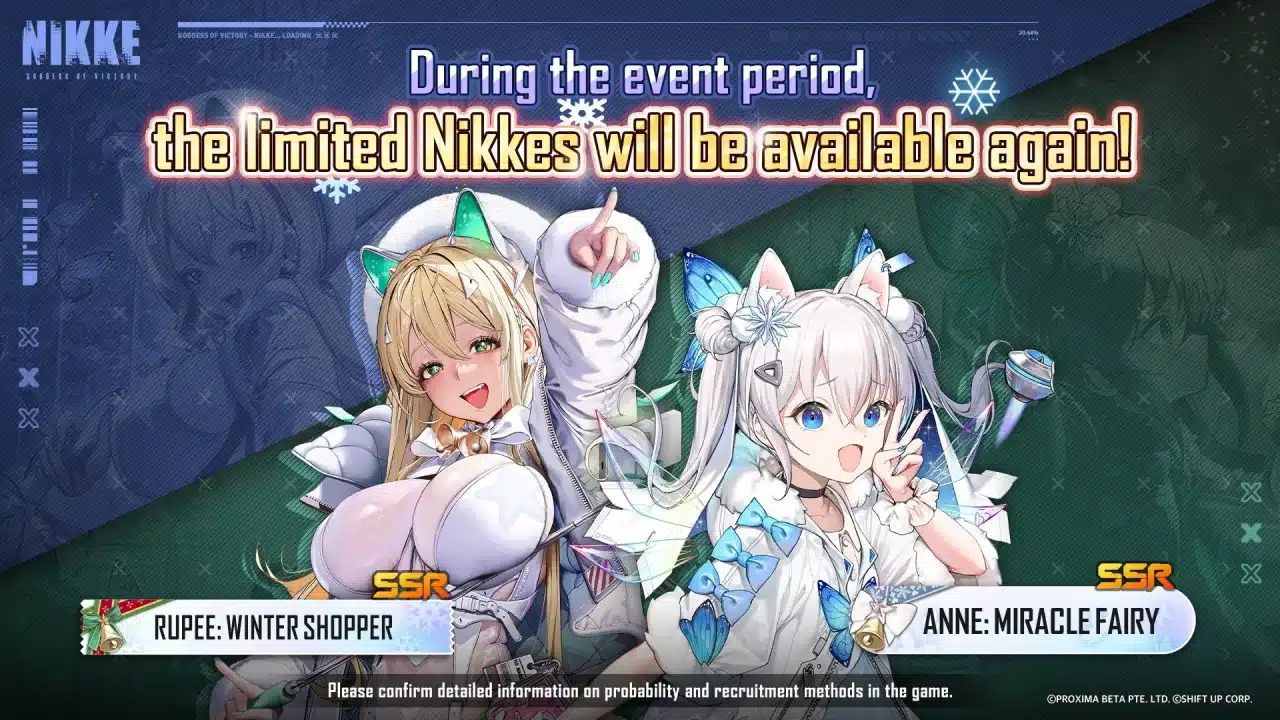 Nikke: Dos "waifus" muy queridas regresan al juego gracias al nuevo evento
