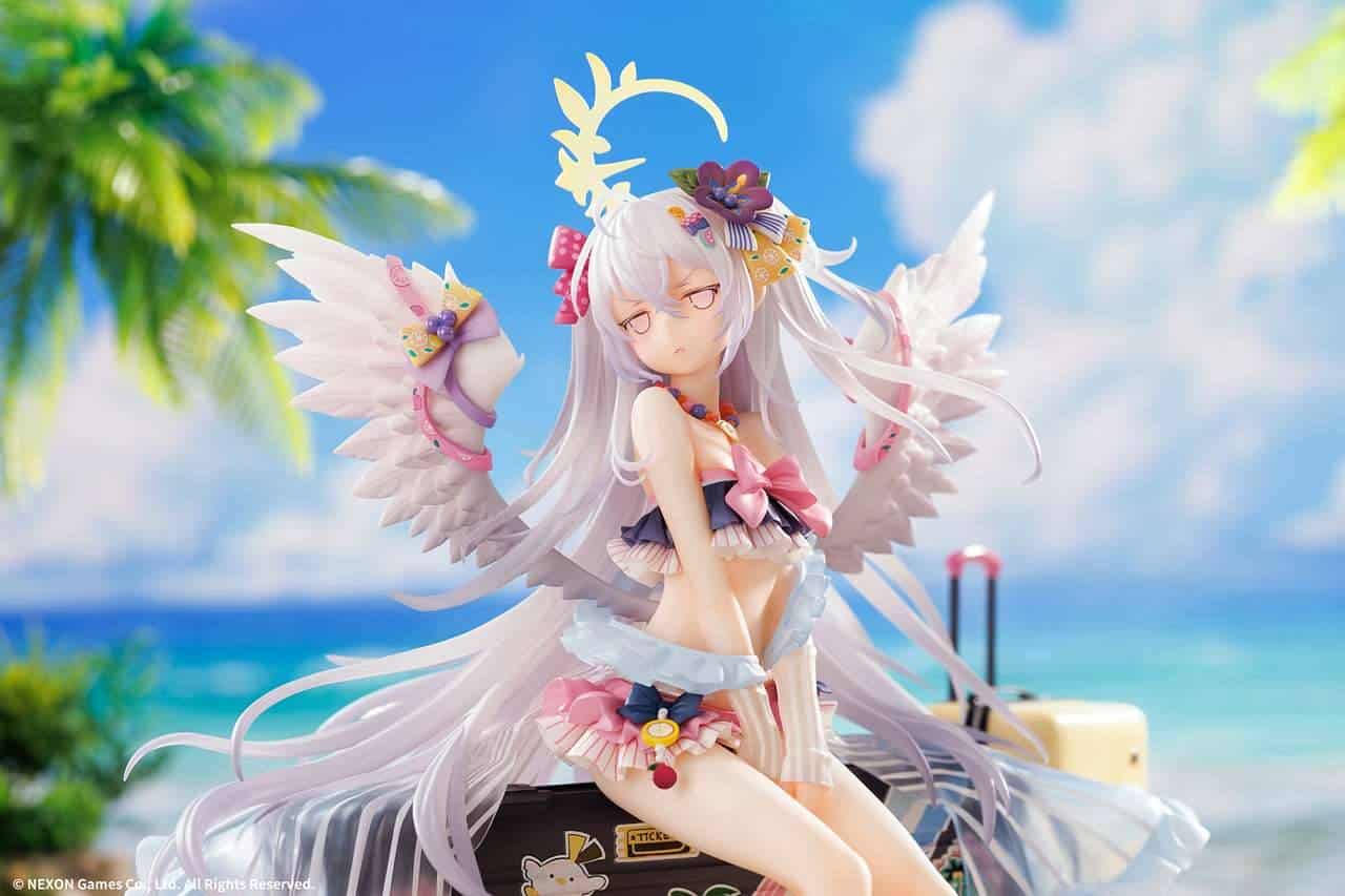 Shirasu Azusa de Blue Archive enamora en bañador gracias a nueva figura