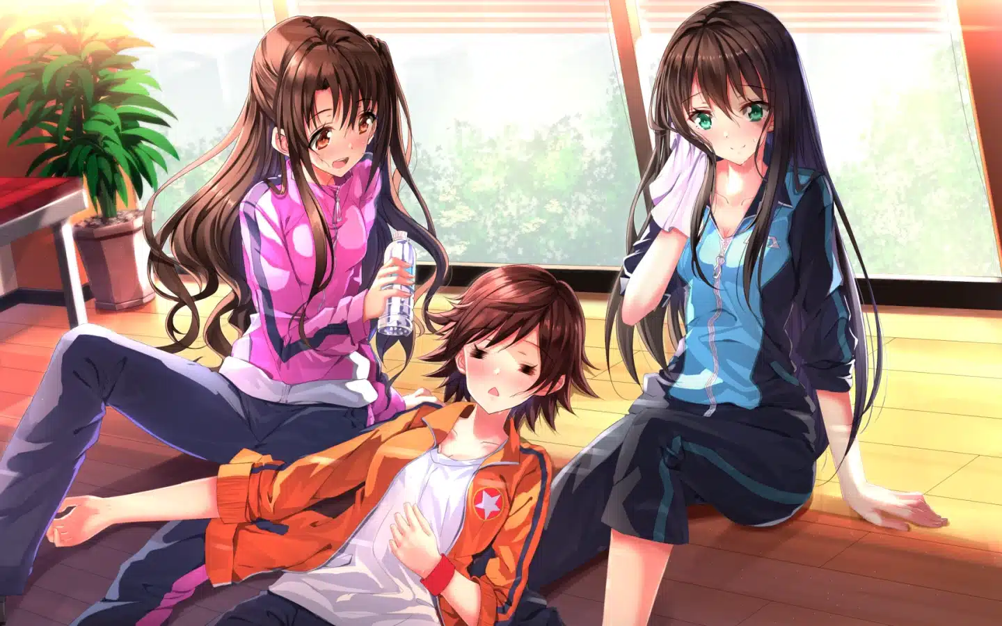 The Idolmaster cinderrella girls sayuri hara Mio Honda ilustración 01