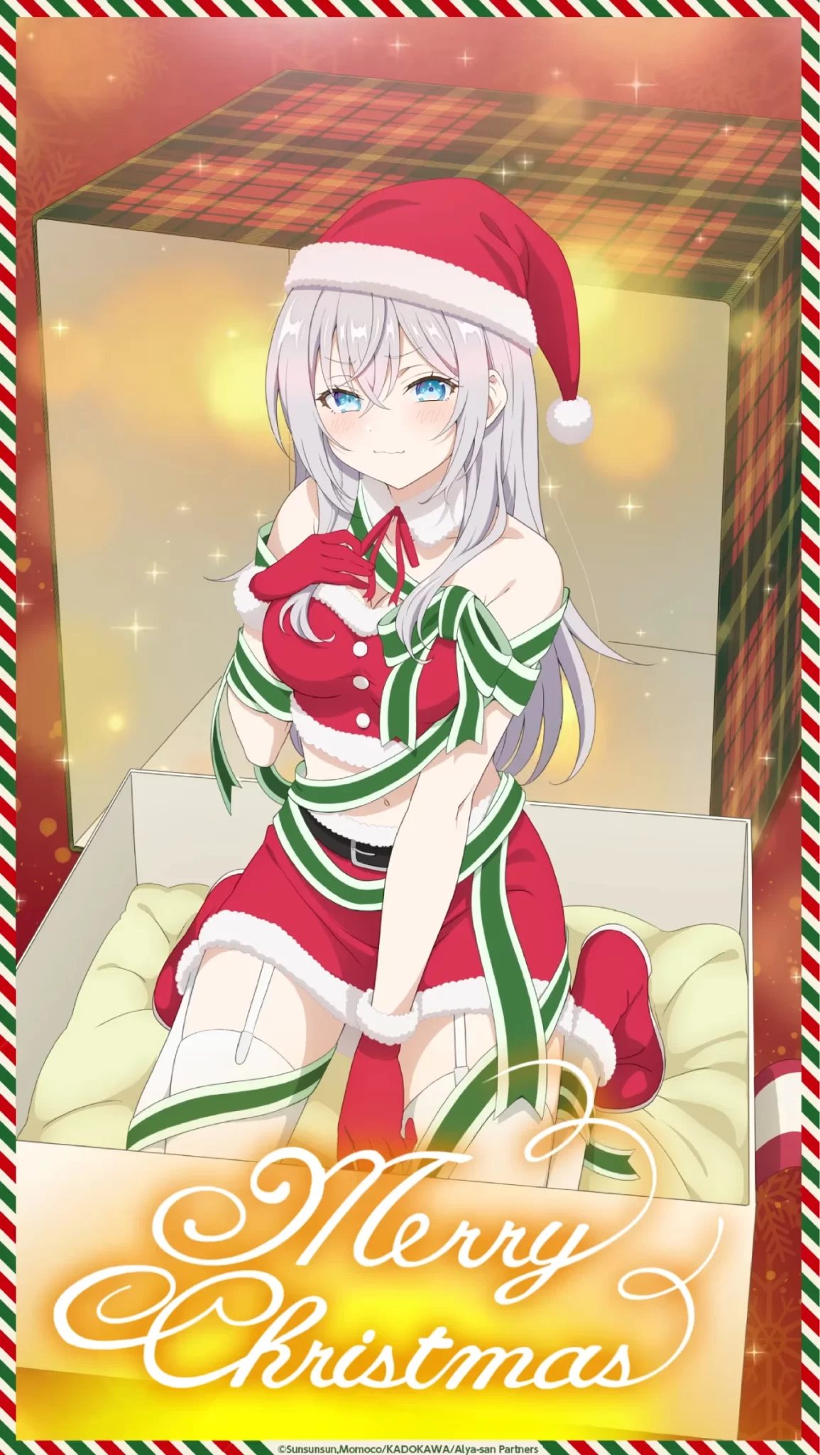 Tokidoki Bosotto Roshia-Go: La waifu rusa Alisa celebra Navidad en visual