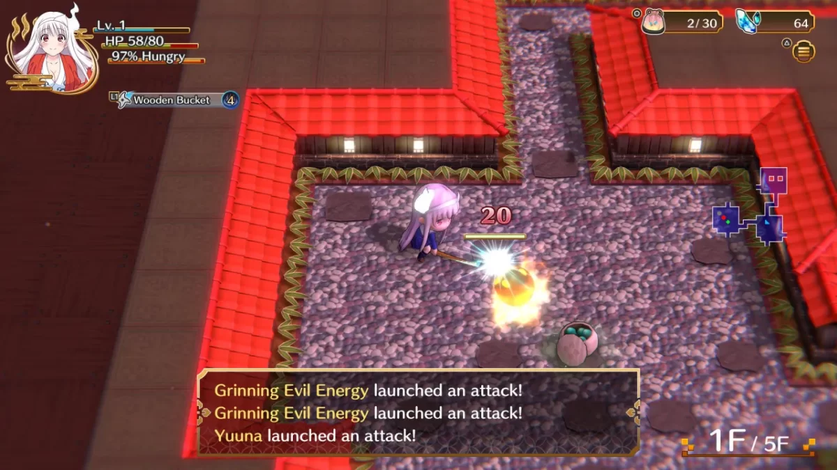 Más gameplay de Yuuna and the Haunted Hot Springs: The Thrilling Steamy Maze Kiwami