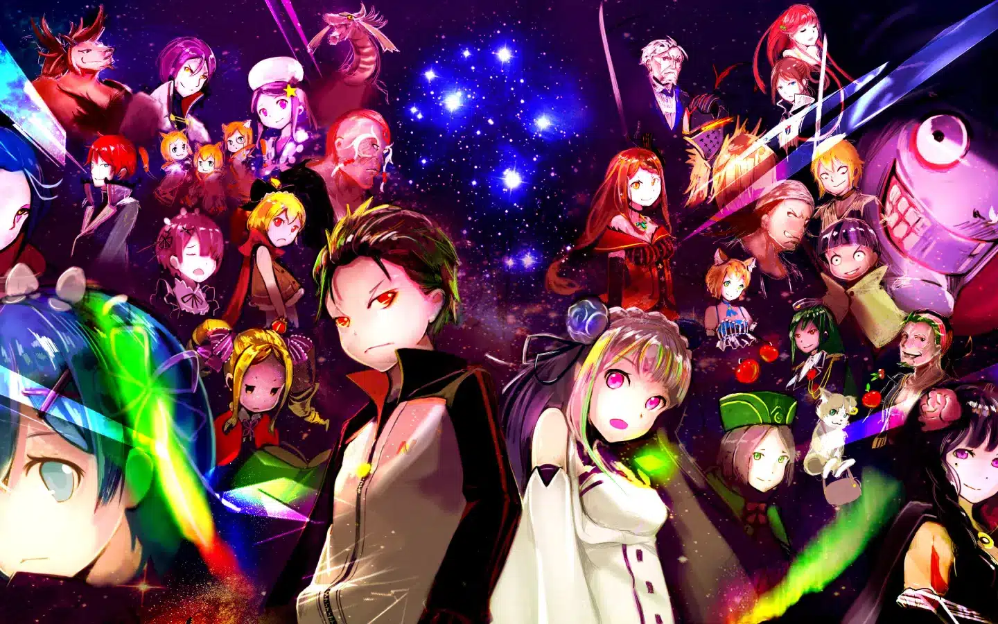 Anime Re Zero ilustración 01
