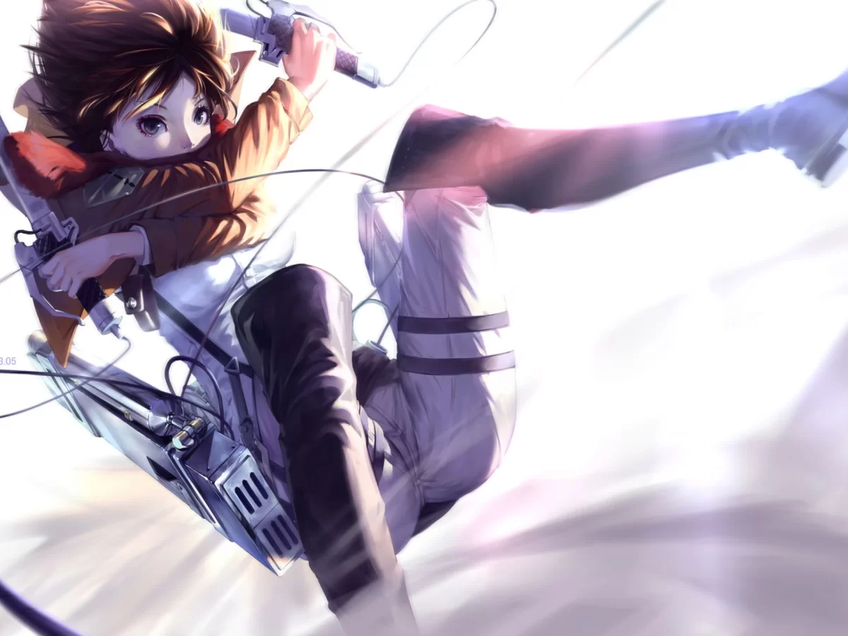 Attack On Titan Mikasa Ackerman ilustración 01