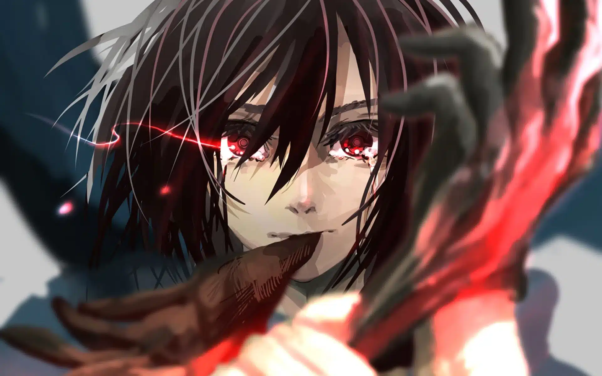 Attack On Titan Mikasa Ackerman ilustración 03