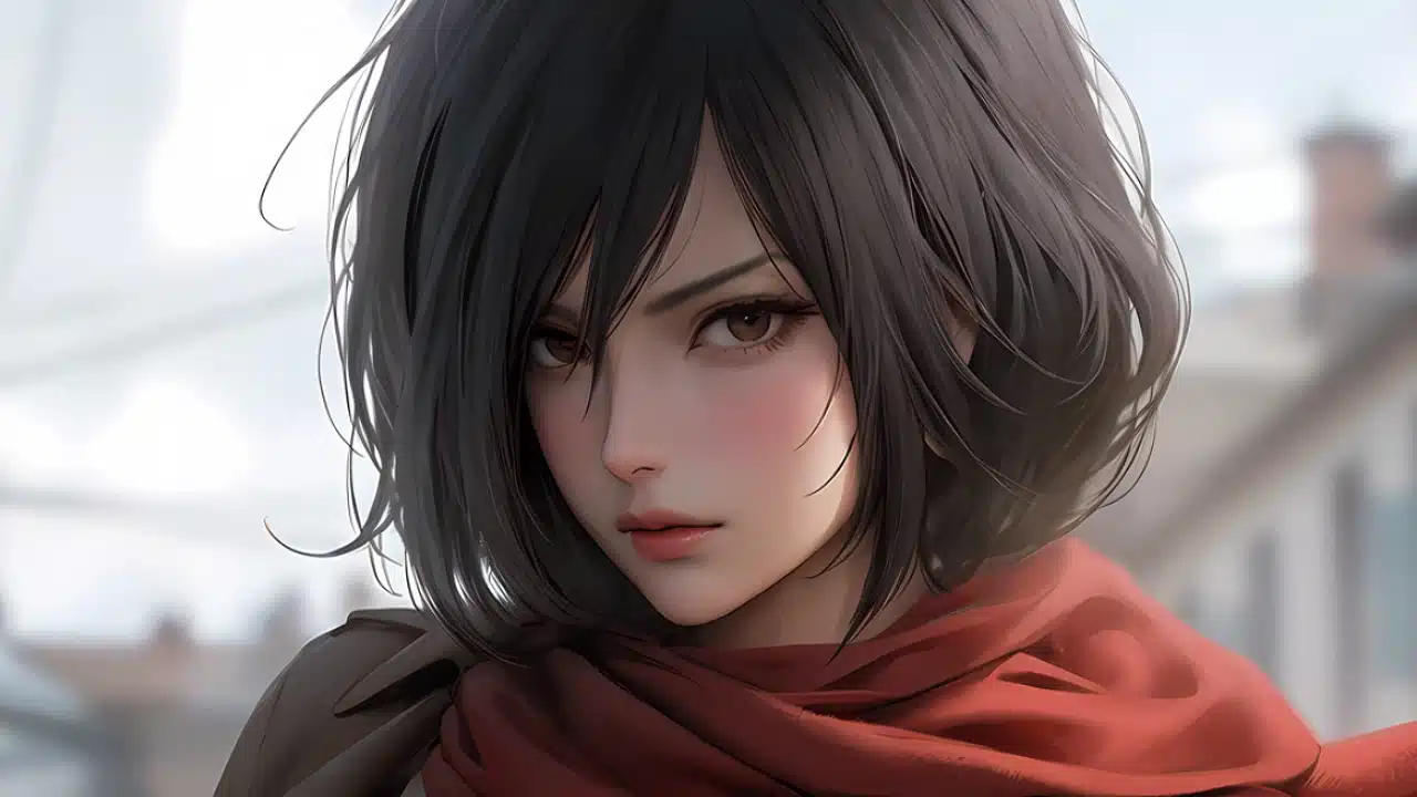 Attack On Titan Mikasa Ackerman portada 03
