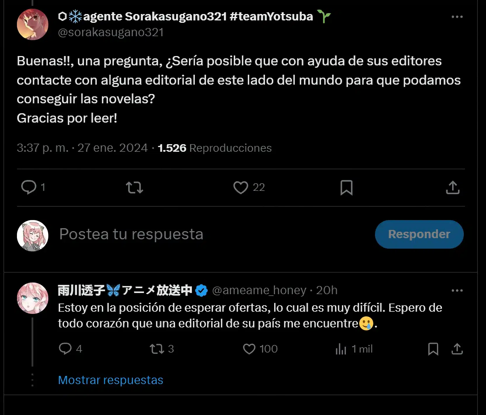 El creador de 7th Time Loop agrede el apoyo de los fans de Latinoamérica