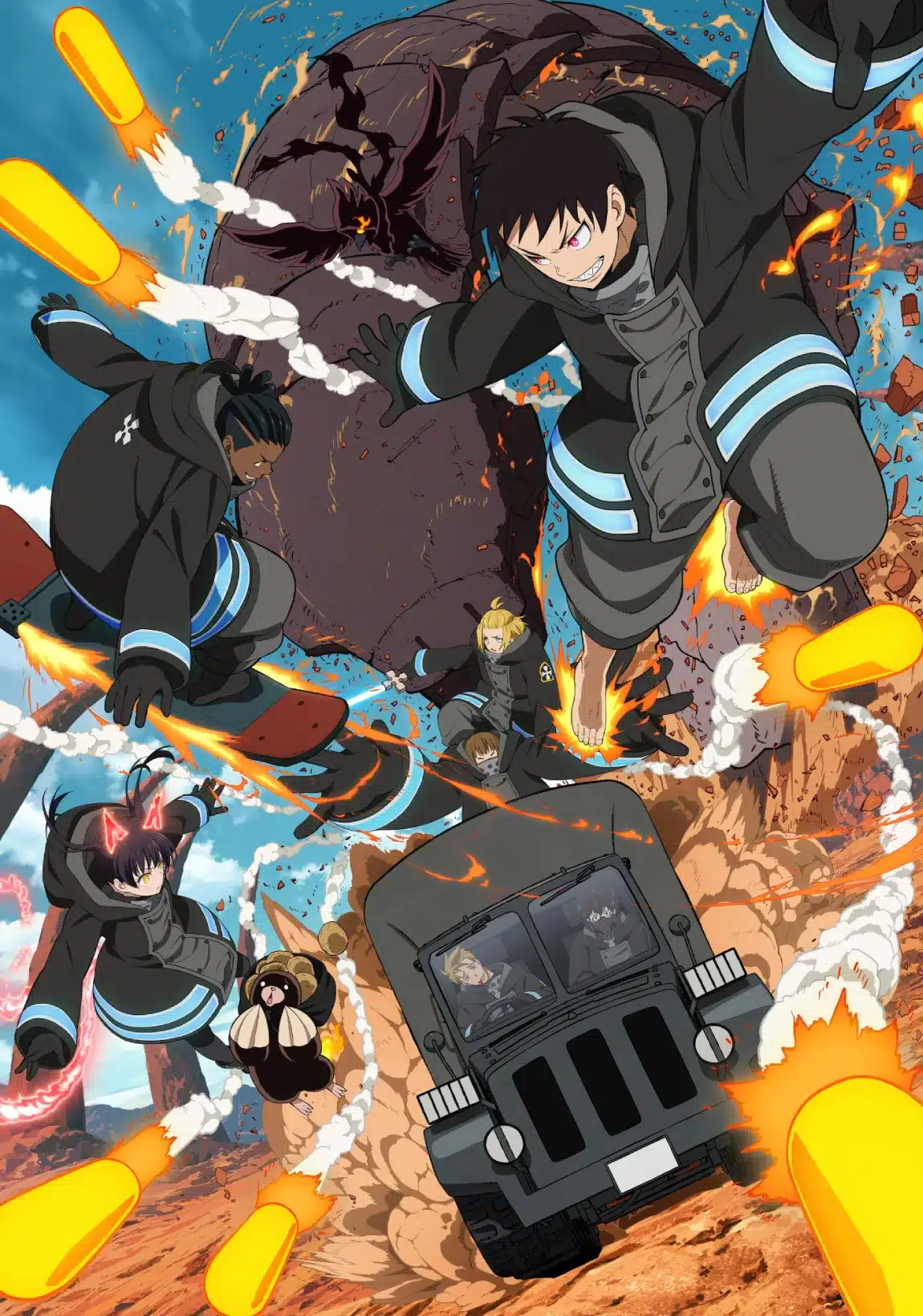 Fire Force anime visual