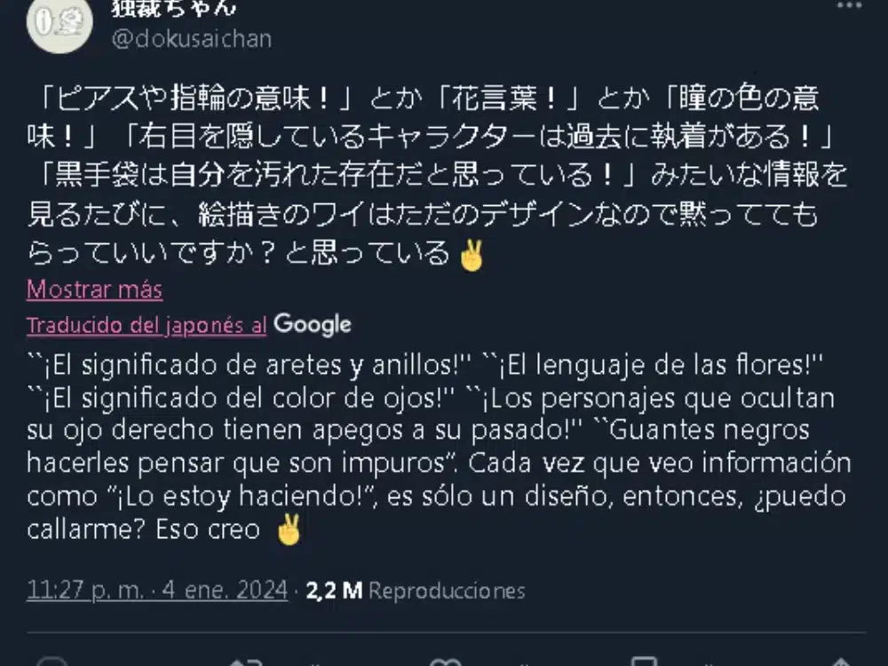 Ilustradora dokusaichan twitter captura 01