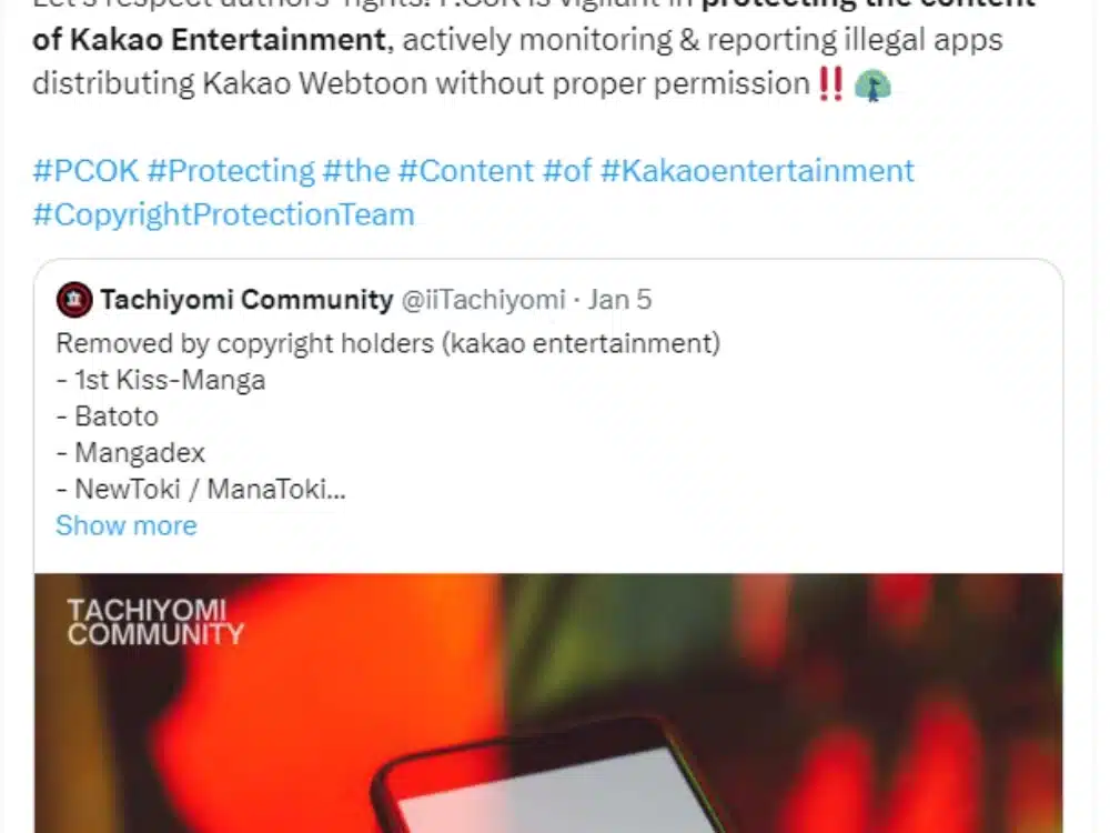 Kakao Entertainment vs tachiyomi Manga visual 01