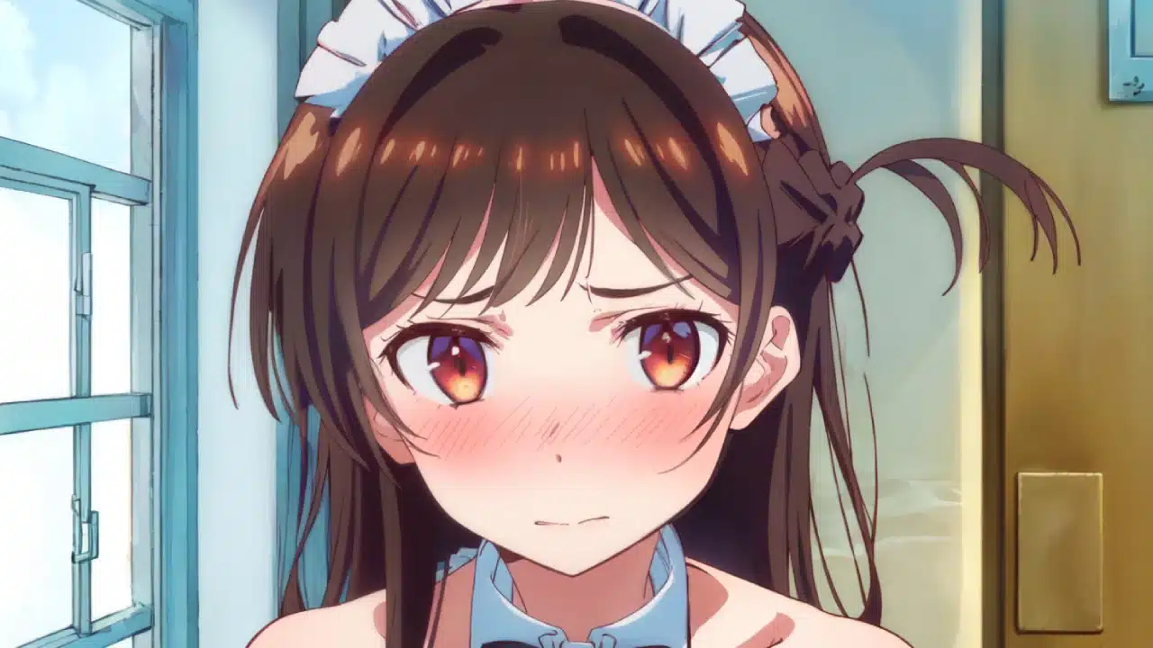 Waifus de Rent-a-Girlfriend se convierten en hermosas Maid en evento
