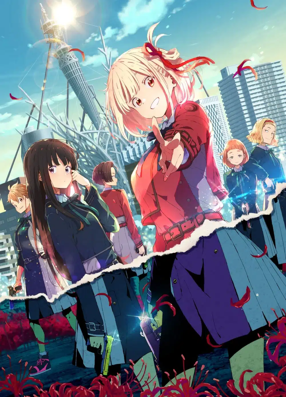 Lycoris Recoil visual