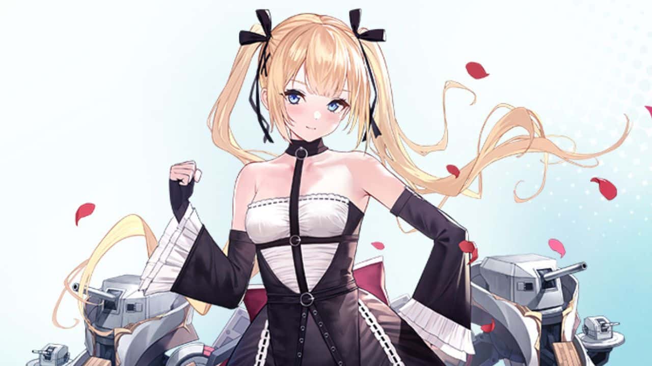 Marie Rose de Dead or Alive en Azur Lane PORTADA