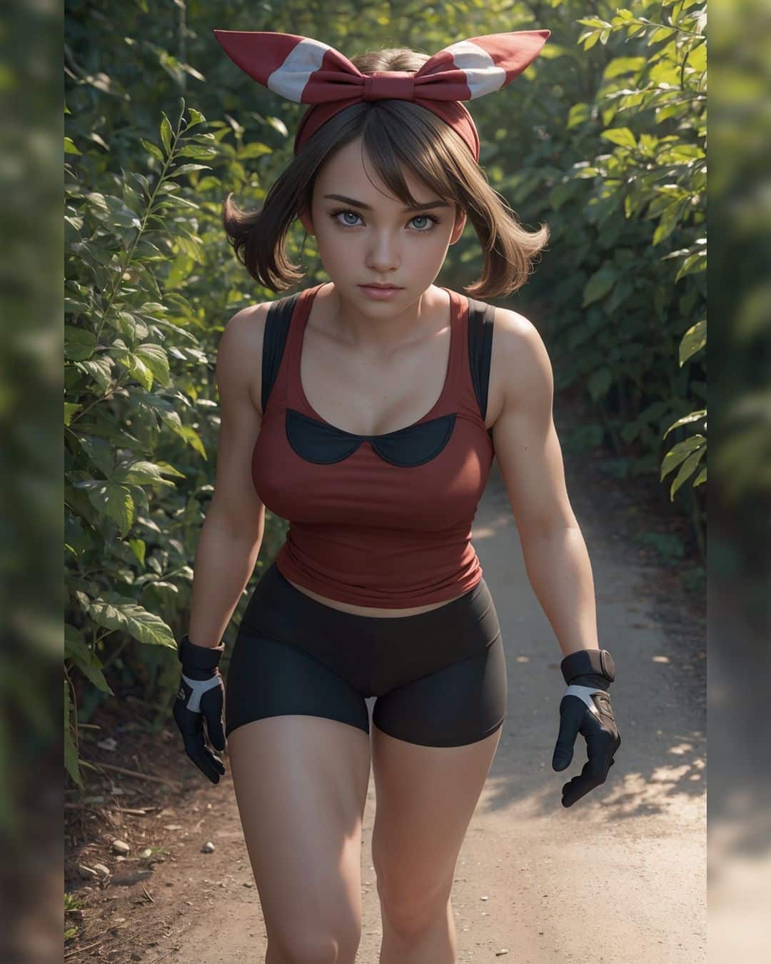 Pokémon: May es recreada de manera realista en nuevas ilustraciones