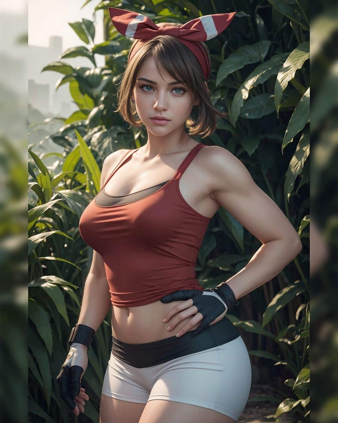 Pokémon: May es recreada de manera realista en nuevas ilustraciones