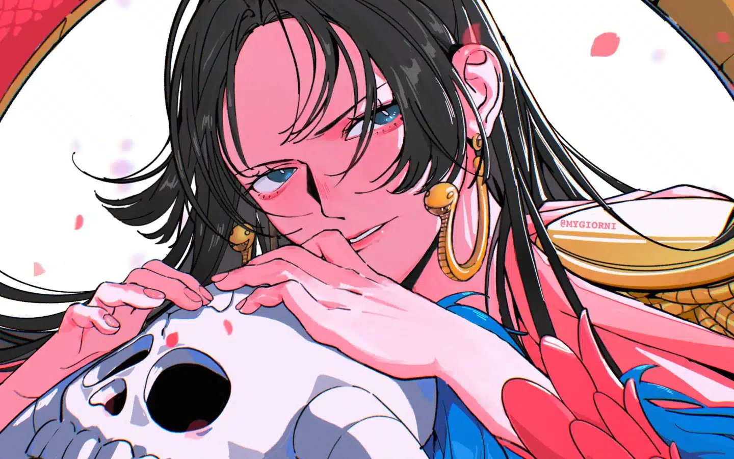 One Piece Boa Hancock ilustración 01