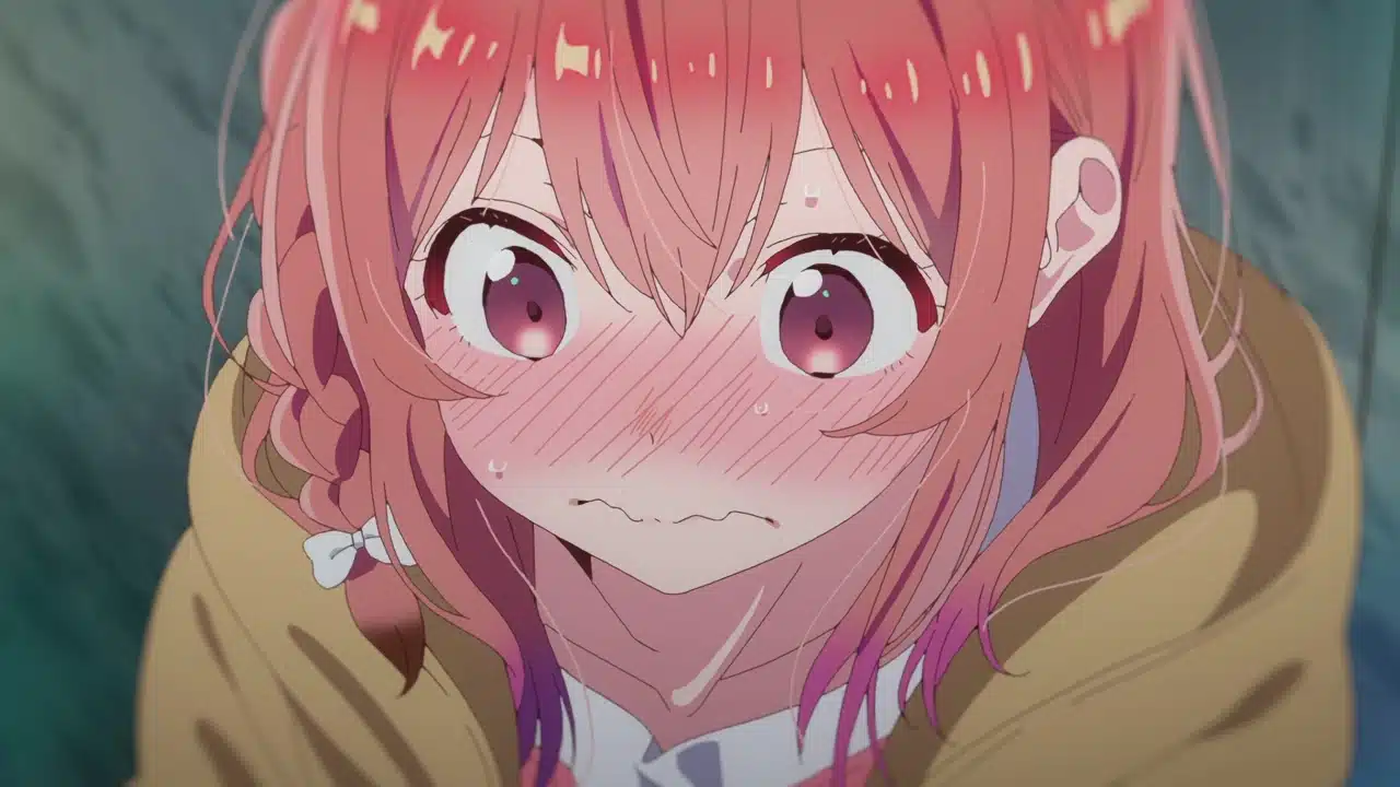 Sumi kanojo sonrojada miniatura