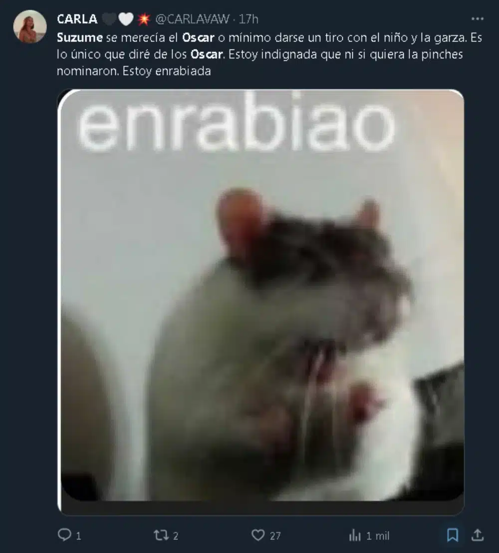 Suzume no tojimari Twitter captura 02