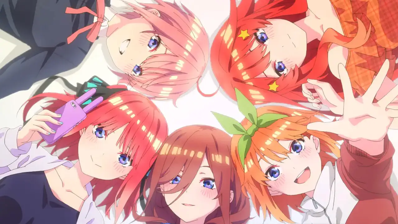 The Quintessential Quintuplets celebra su 5° aniversario lanzando nuevamente su icónico opening