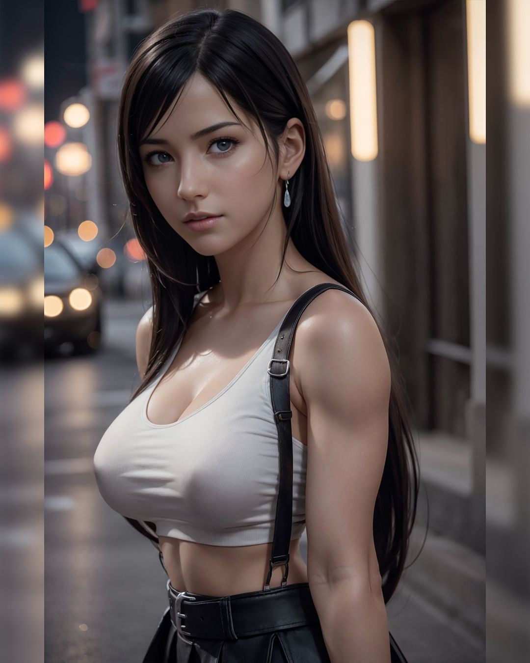 Final Fantasy VII: Tifa Lockhart es imaginada como una chica real en nuevas ilustraciones