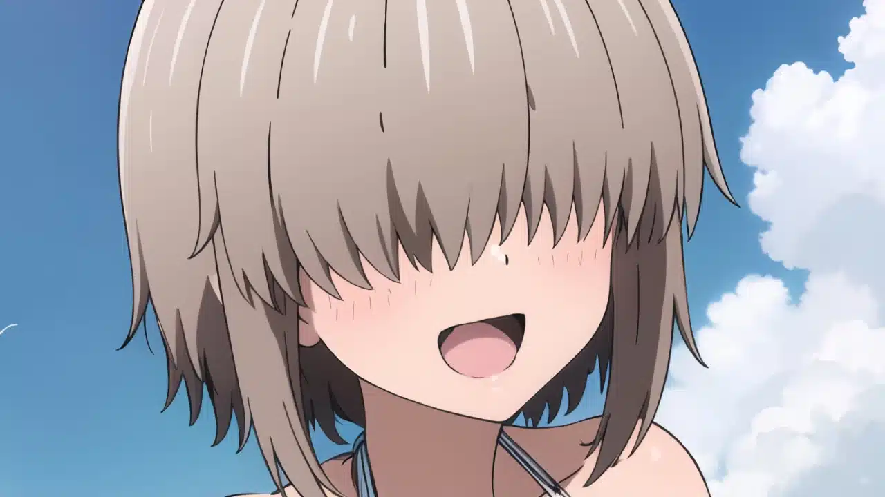 Uzaki-chan: Los atributos de Yanagi Uzaki son exhibidos en bikini