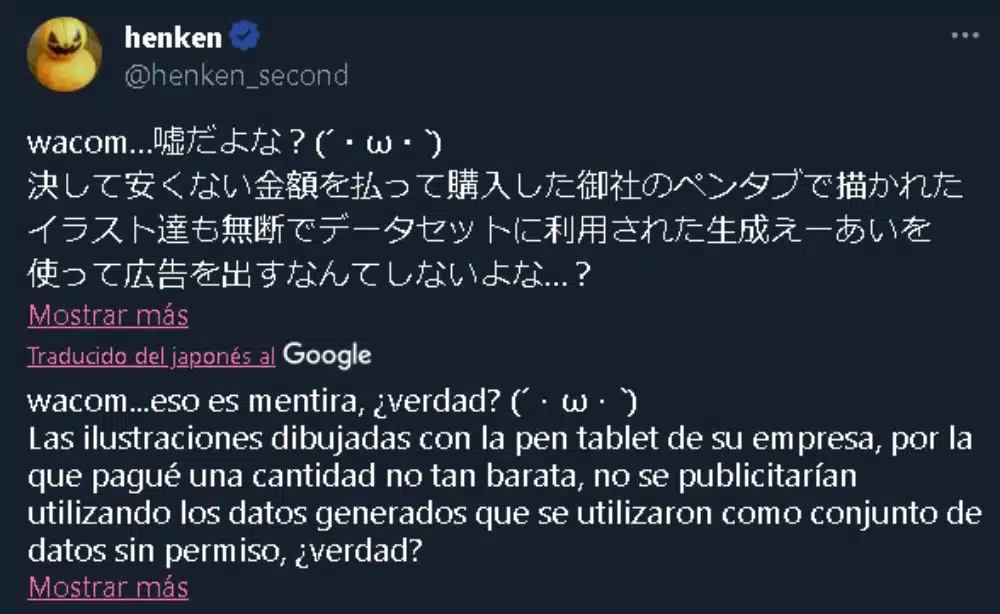 Wacom polemica twitter captura 02