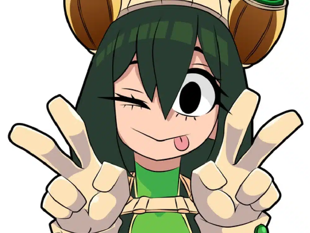 Adorable-sticker-de-Tsuyu-Asui-My-Hero-Academia-1
