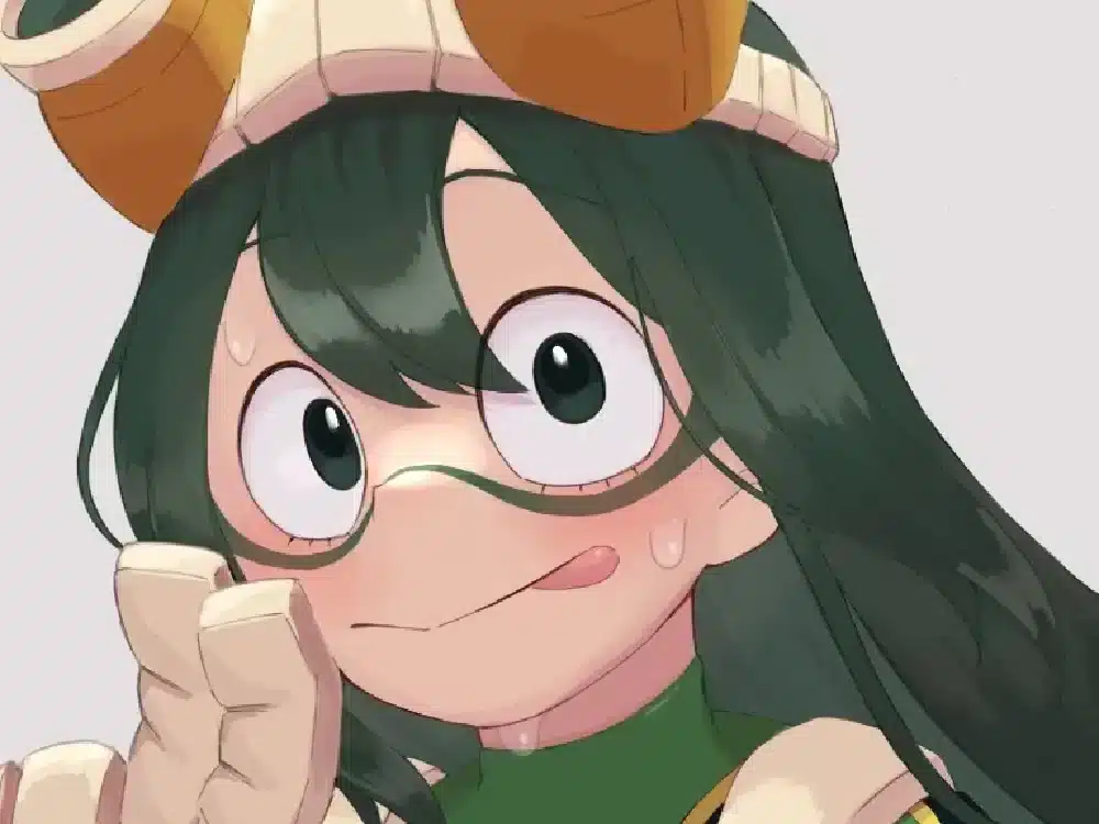 Adorable-sticker-de-Tsuyu-Asui-My-Hero-Academia-3