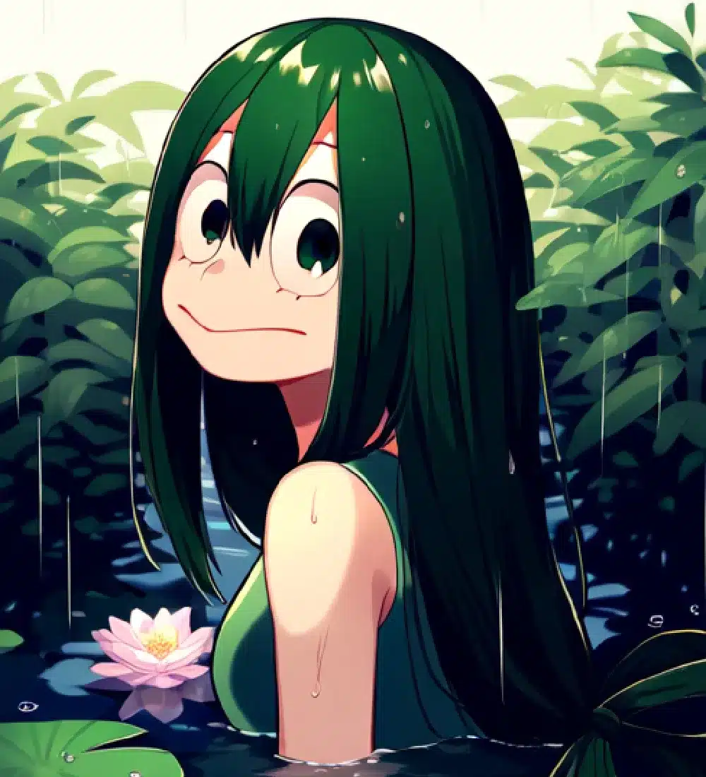 Adorable-sticker-de-Tsuyu-Asui-My-Hero-Academia-4