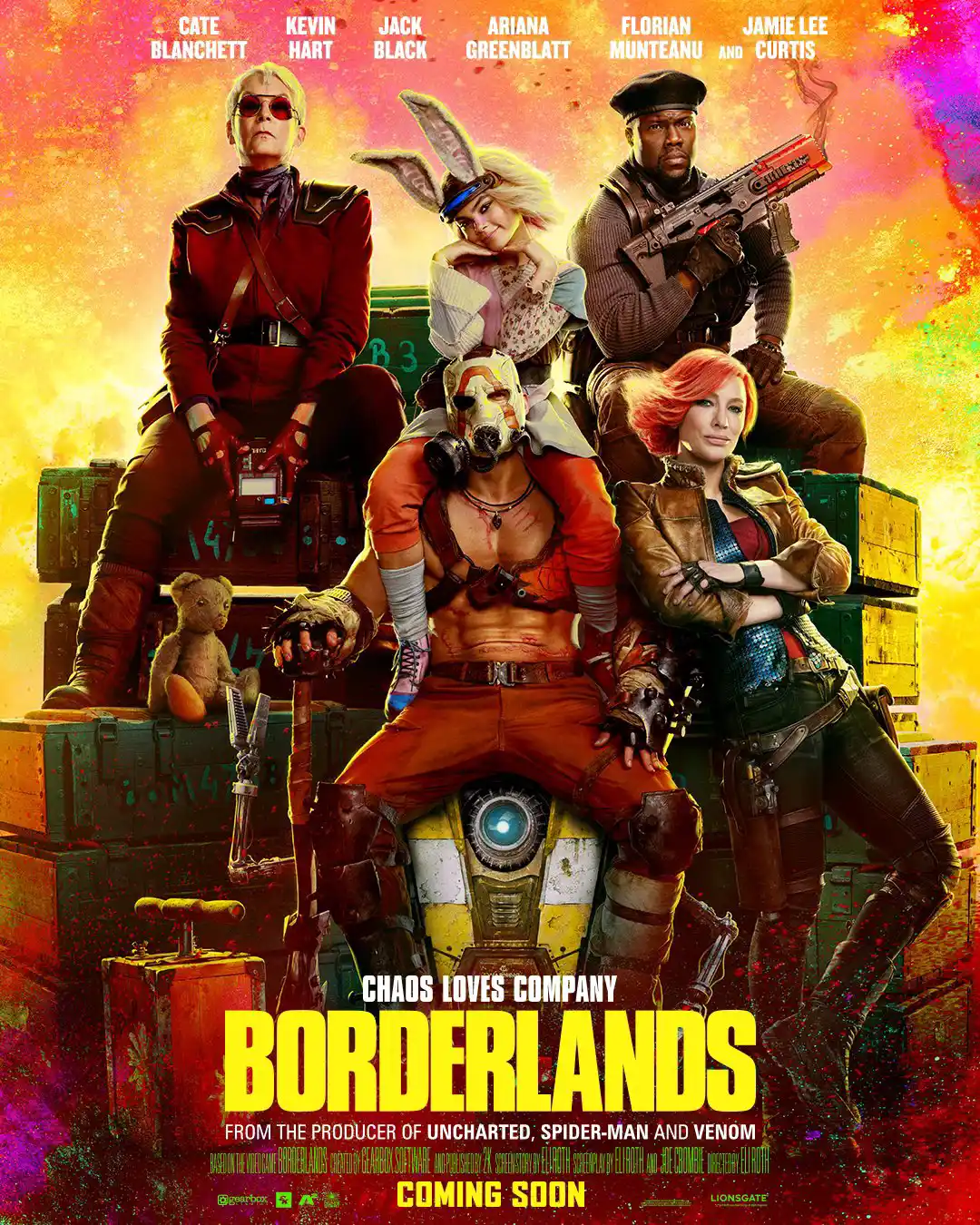 Póster Oficial de la película de Borderlands