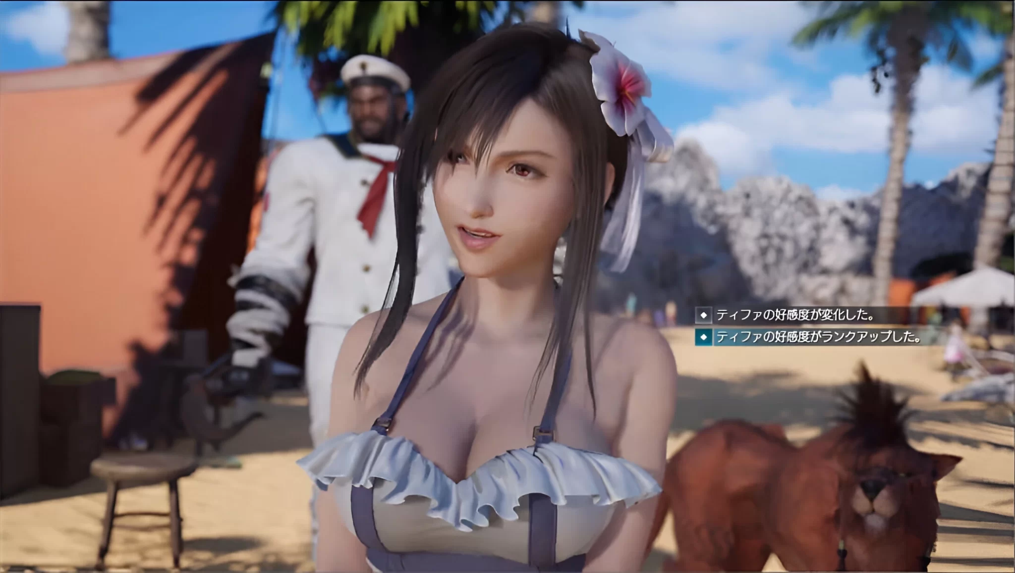 Tifa y Aerith deleitan en Final Fantasy VII Rebirth con sus trajes de baño