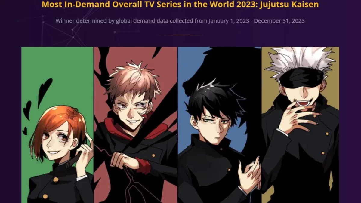 Jujutsu Kaisen gana en los Global Demand Awards 2023
