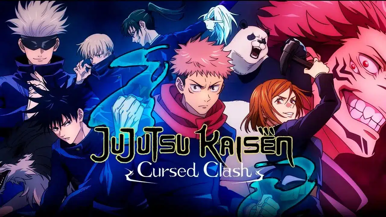 Póster oficial de Jujutsu Kaisen Cursed Clash