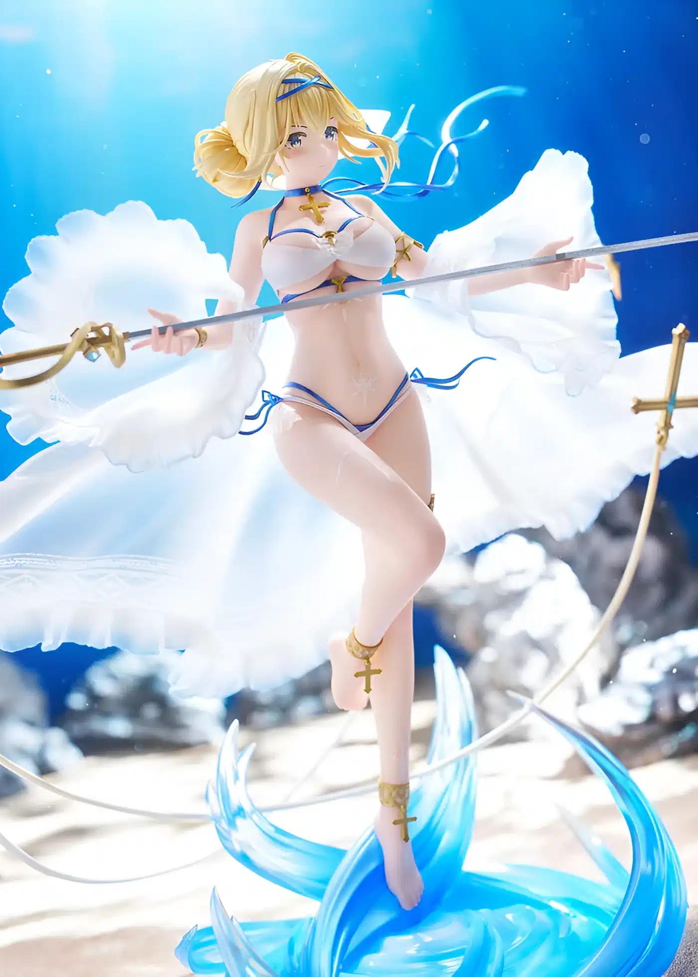 La “waifu” Jeanne d'Arc de Azur Lane presenta hermosa figura